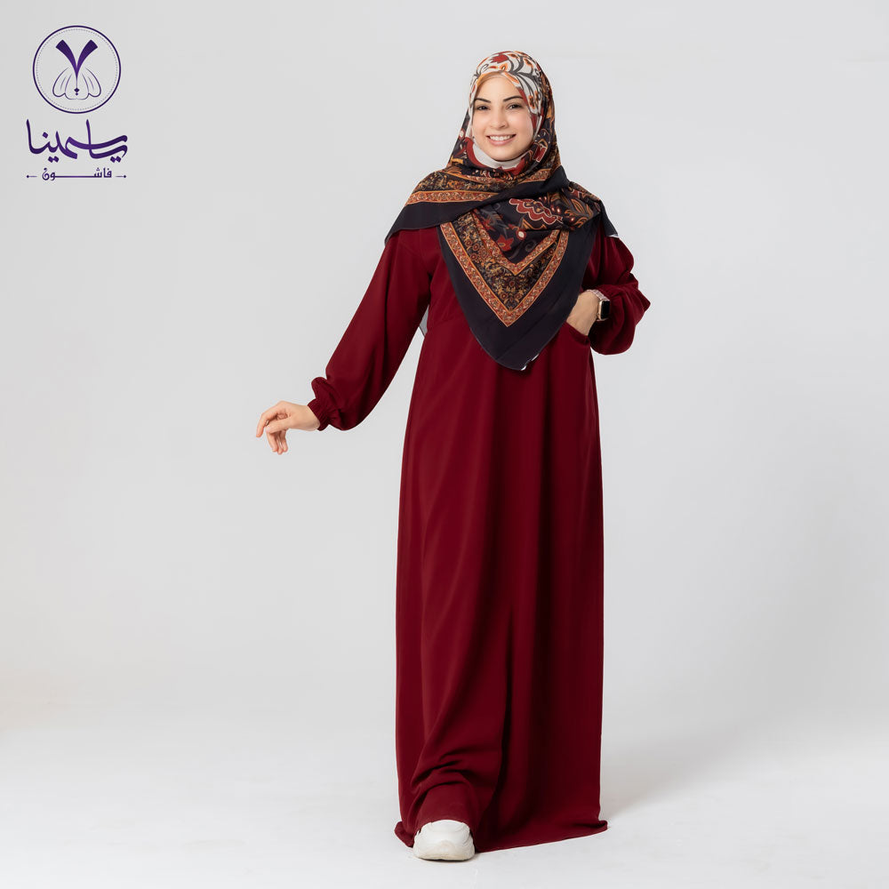 عباية كريب بجيوب وسوستة امامية نبيتي